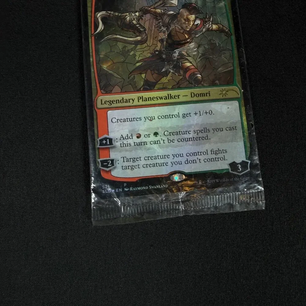 Domri, Anarch of Bolas Stained Glass - Magic the Gathering 521 2019 sealed